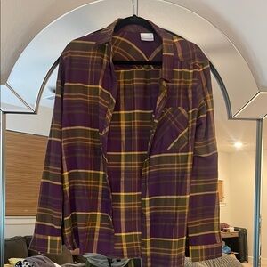 Columbia Women's Plaid Button-Up Shirt